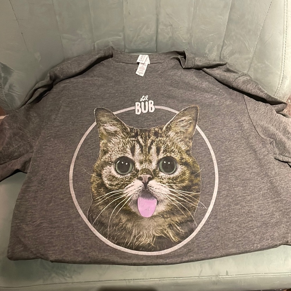 EUC lil Bub tee - unisex Medium - Picture 1 of 2